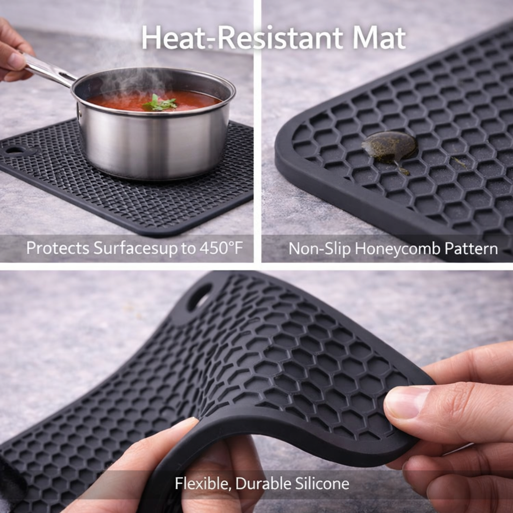 Heat-resistant mat