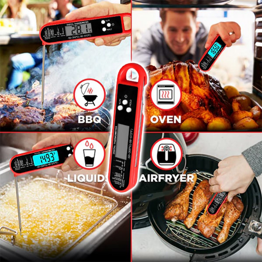 BBQ Instant Red Meat & Food Thermometer