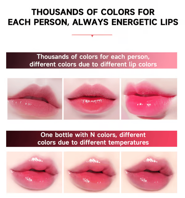 💄 LAST DAY - Buy 1 Get 1 Free ✨Transferproof Color-Changing Lipstick💄CrystalClear Color Alchemy 💋 Auto-Tints on Contact!