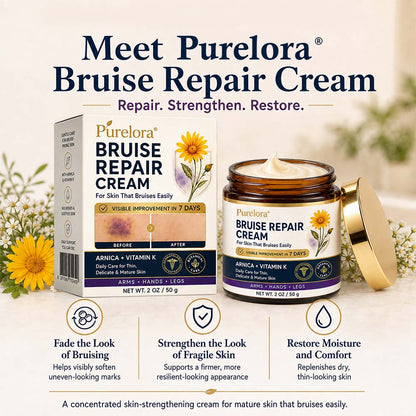 ✨🌿Purelora® Bruise Repair Cream-Advanced daily care for bruise-prone skin