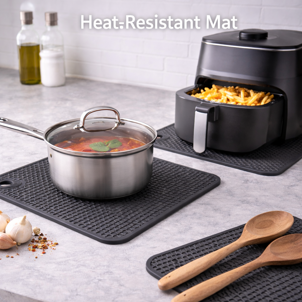 Heat-resistant mat