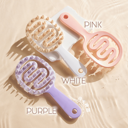 Hollow Out Shampoo Brush Scalp Massager