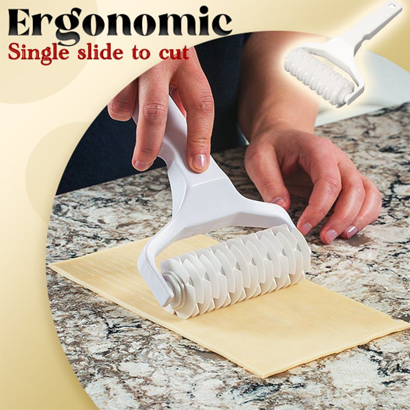 Easy-Roll Pastry Pie Crust Lattice Cutter