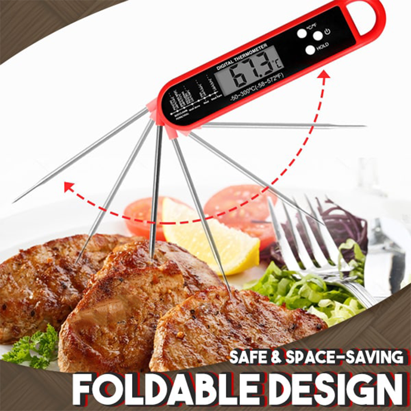 BBQ Instant Red Meat & Food Thermometer