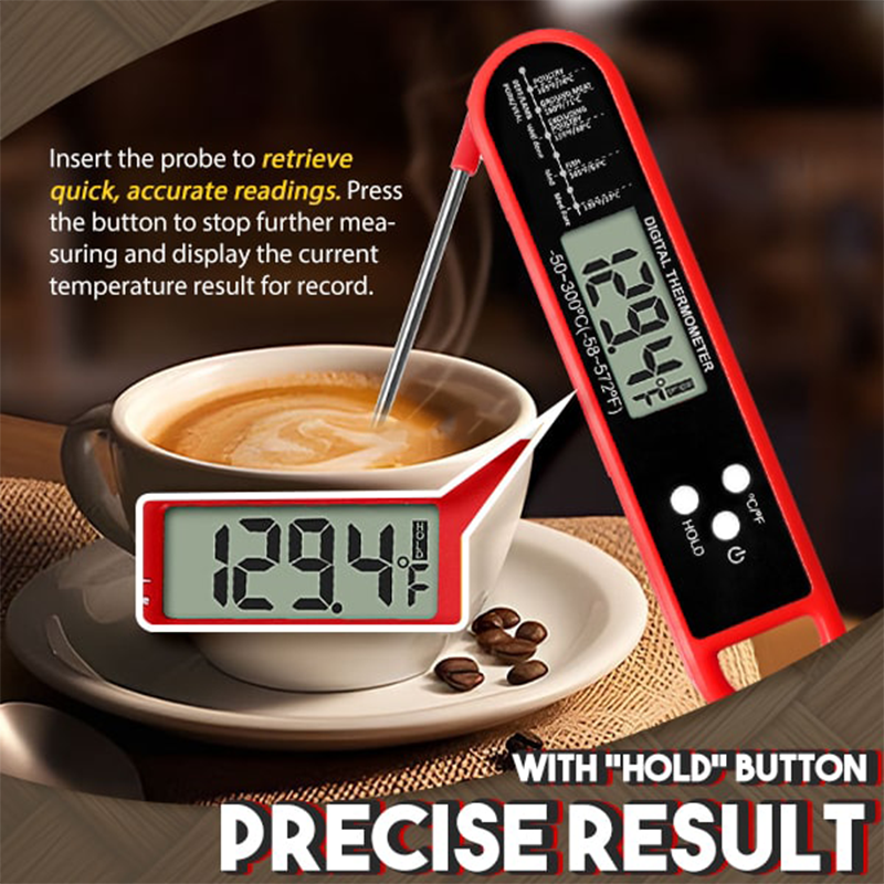 BBQ Instant Red Meat & Food Thermometer