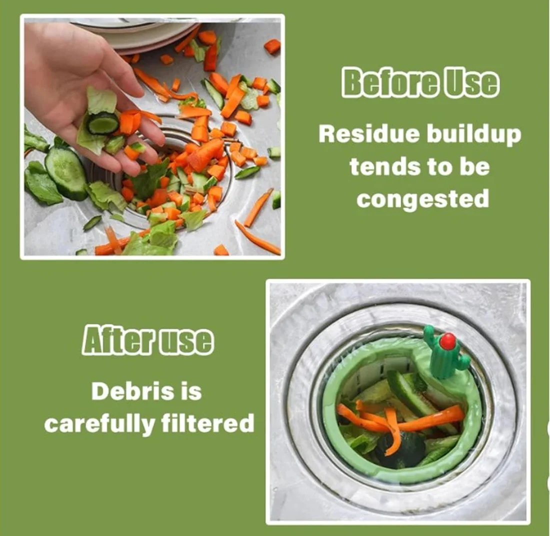 🔥LAST DAY 49% OFF-2026 New Upgraded Cactus Sink Strainer