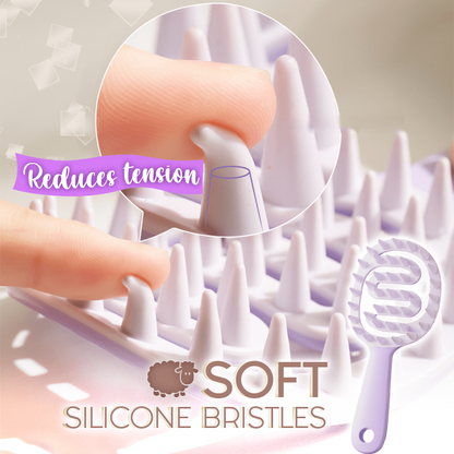 Hollow Out Shampoo Brush Scalp Massager
