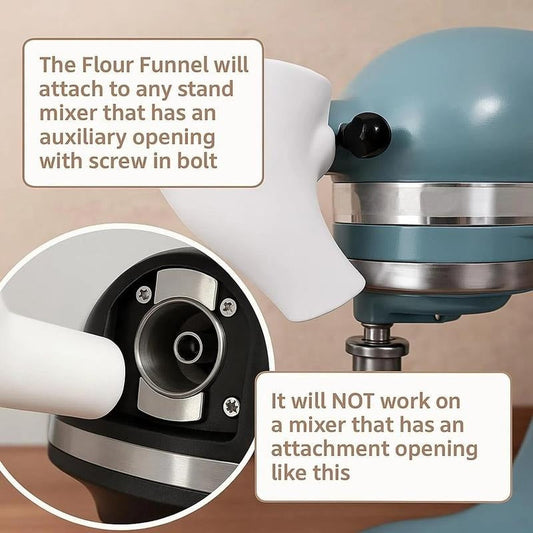 Stand Mixer Flour Funnel
