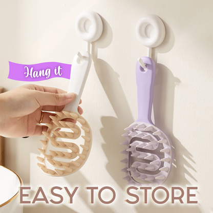 Hollow Out Shampoo Brush Scalp Massager