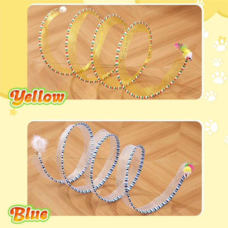 Self-play Cat Hunting Spiral Tunnel Toy