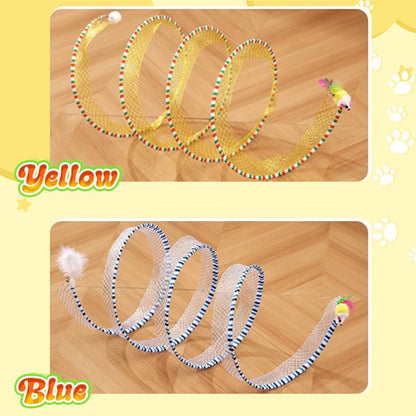 Self-play Cat Hunting Spiral Tunnel Toy