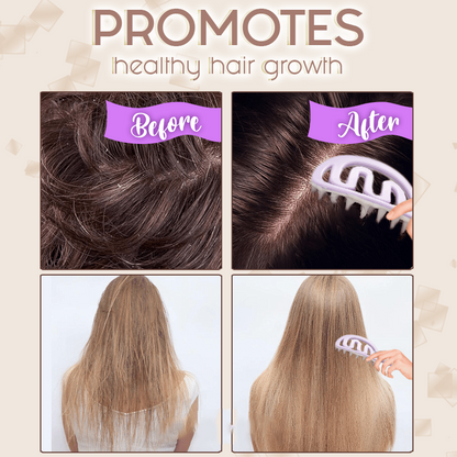 Hollow Out Shampoo Brush Scalp Massager