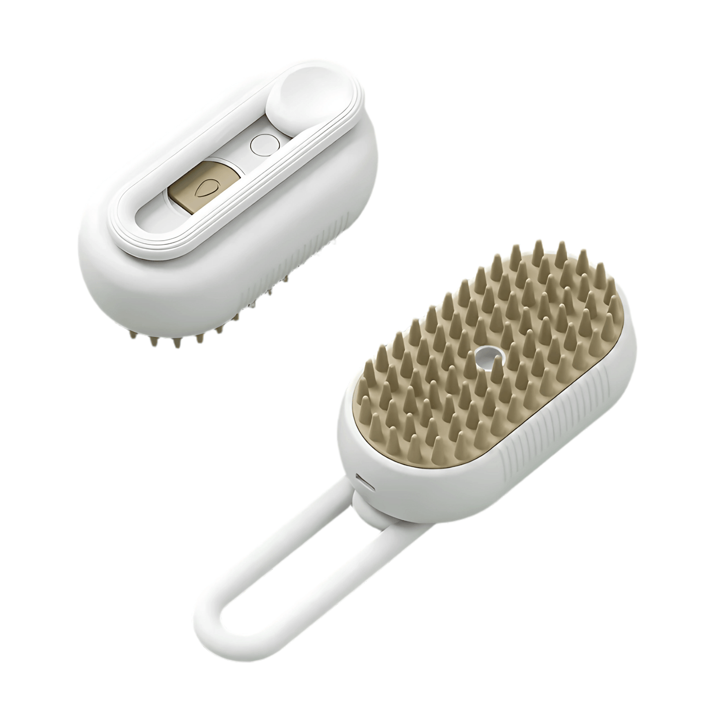 2-in-1 Steam Grooming & Massage Brush