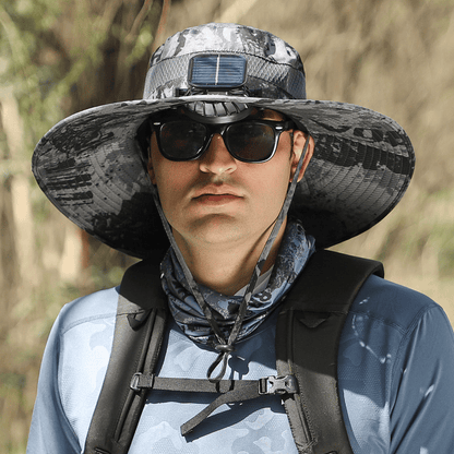 Last Day 75% OFF🔥2026 Summer Hot Sale🔥 New Ultralight Solar Fan Sun Hat – Lighter Than a Baseball!⚾(Only 11oz)