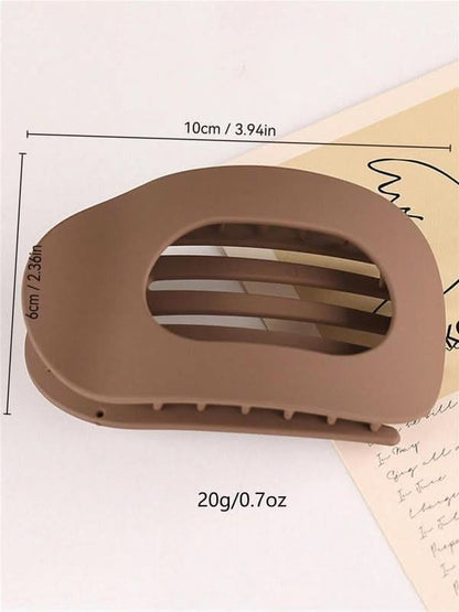 Car-friendly hair clips  Solid Color Hair Clip