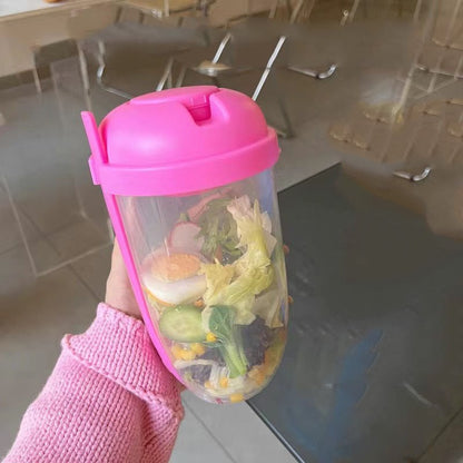 🔥 BUY 2 GET 3🔥2022  Keep Fit Salad Meal Shaker Cup