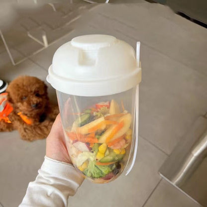 🔥 BUY 2 GET 3🔥2022  Keep Fit Salad Meal Shaker Cup