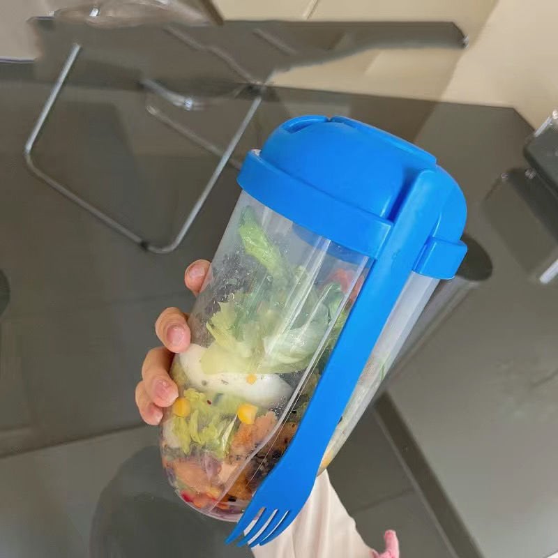 🔥 BUY 2 GET 3🔥2022  Keep Fit Salad Meal Shaker Cup
