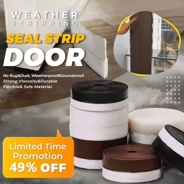 Last day 49% OFF!🔥 - Weather Stripping Door Seal Strip (5M/16.4FT)