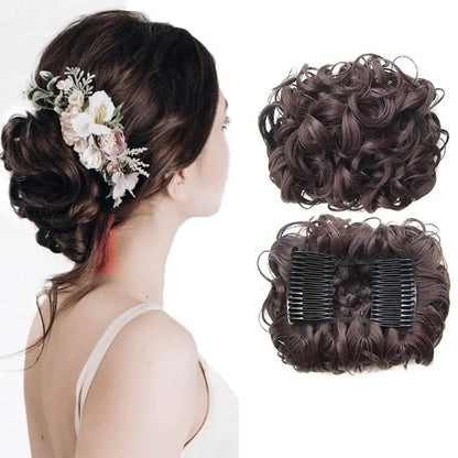 🌲Early Christmas Sale 49% OFF🎁Messy Curly Dish Bun