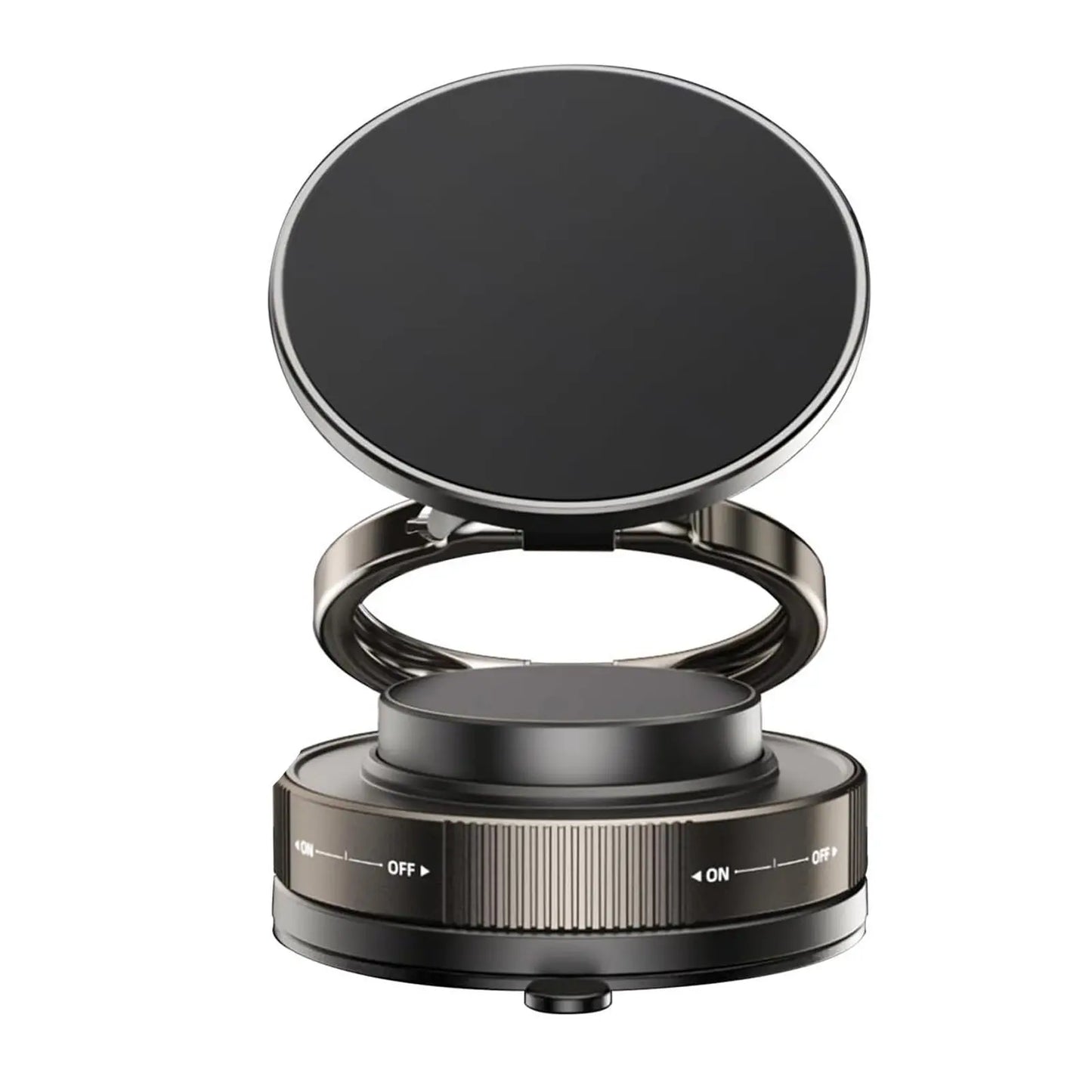 360° Adjustable Vacuum Magnetic Phone Holder, Suction Cup Phone Mount for Magsafe, Portable Cell Phone Holder for Car,Makeup/Gym/Mirror, Fit for All iphone iphone 11 and above