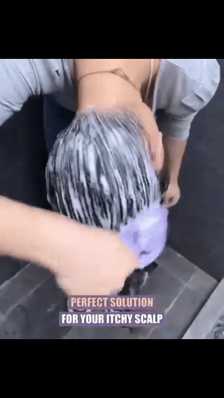 Hollow Out Shampoo Brush Scalp Massager