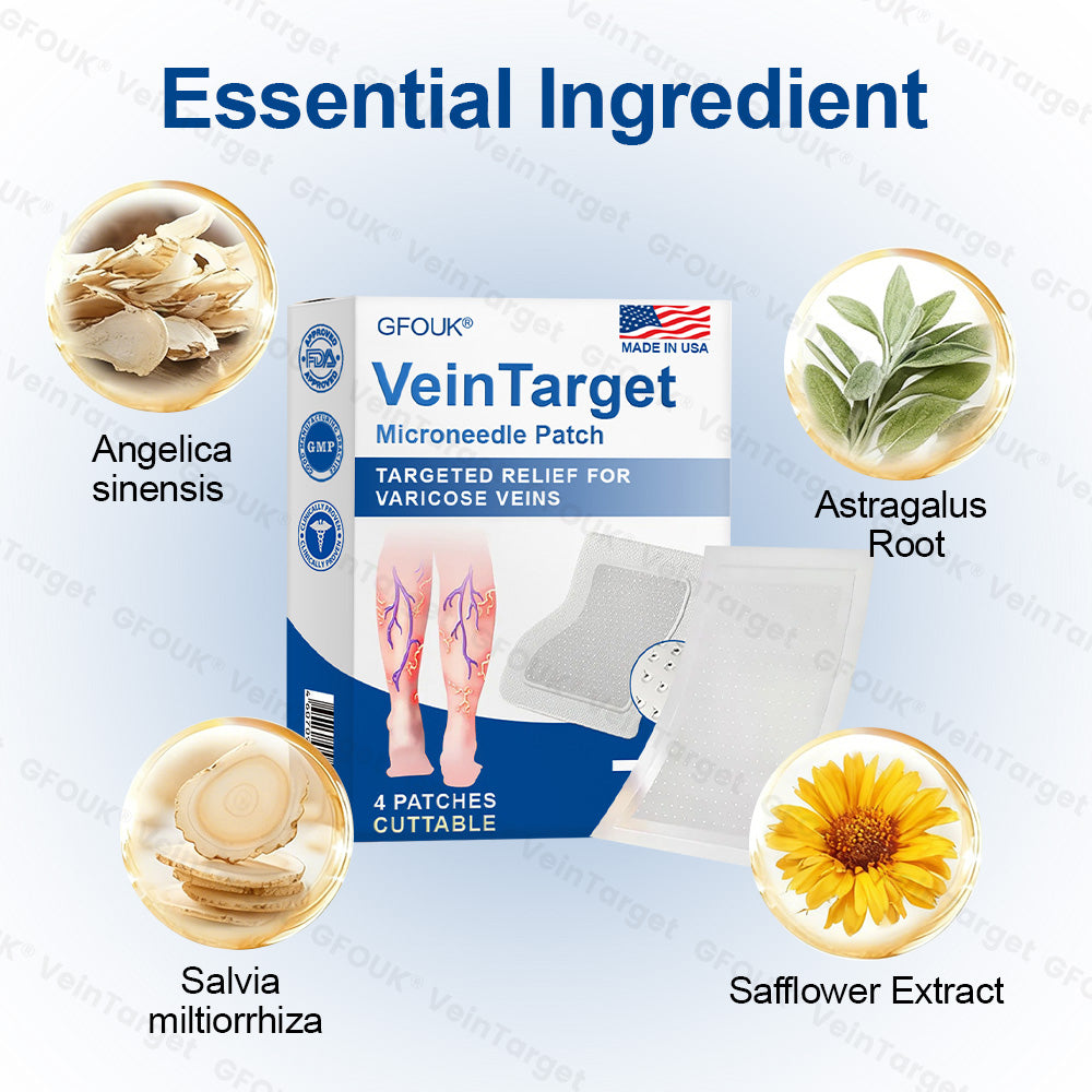 🇨🇦🍁👨‍⚕️✨ CURALONA® VeinTarget Microneedle Patch ⚡ Fast Relief, Long-Lasting Support